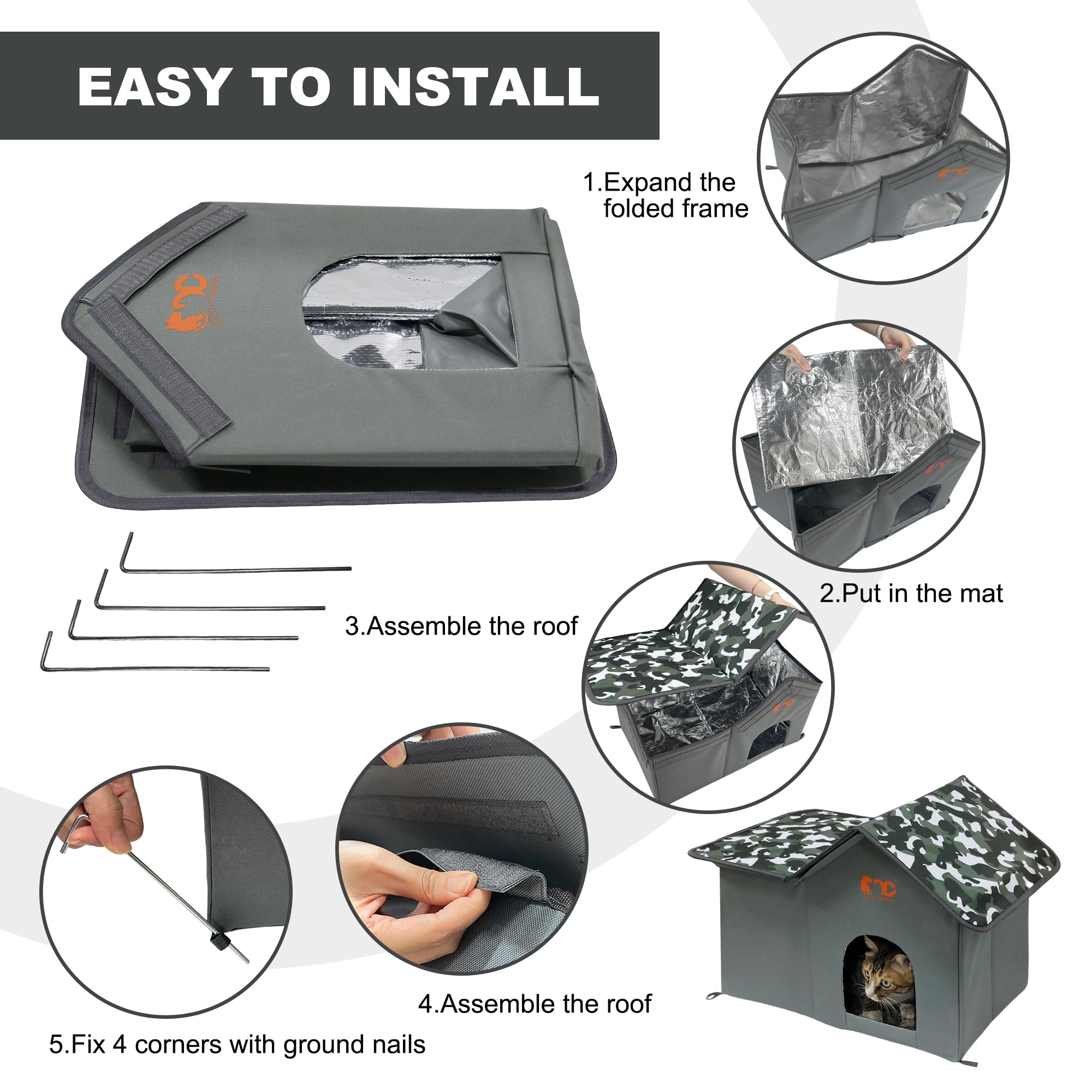 GeerDuo assemblage sans outils, rapide et pratique.