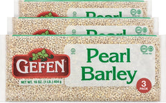 Gefen Orge perlée en sachet, texture riche pour les soupes.