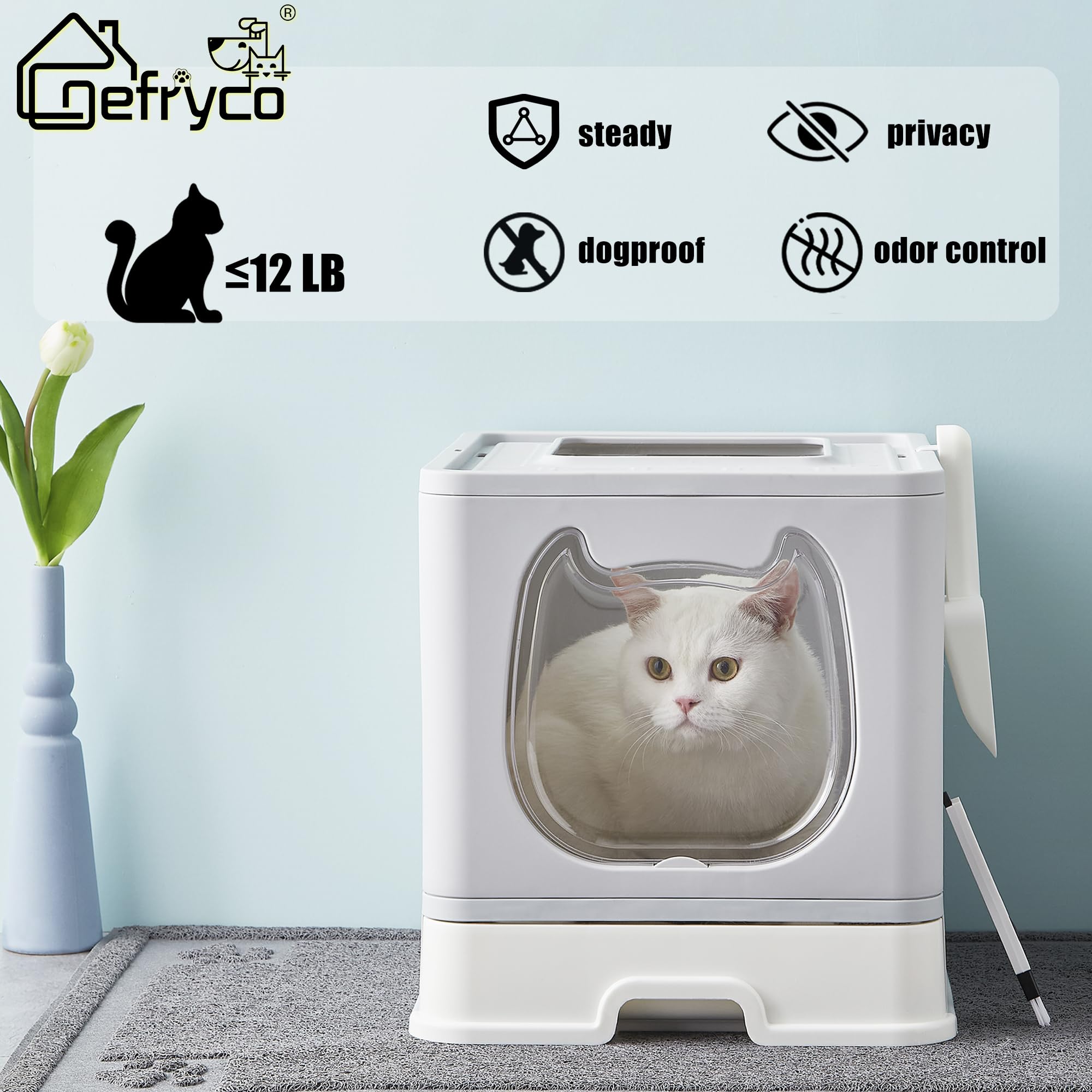 Gefryco Litière matériaux sans BPA pour la sécurité et la durabilité