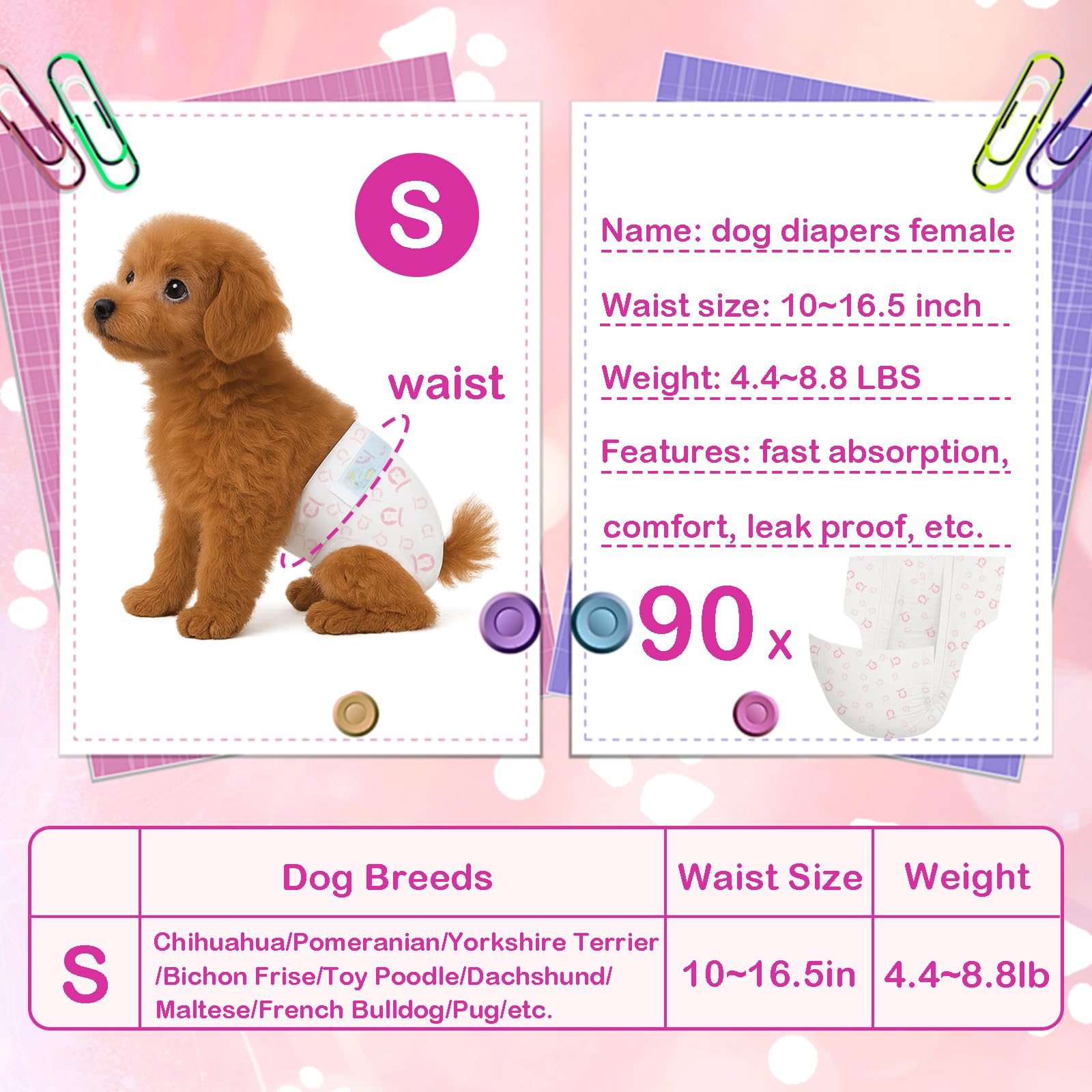 GEHUIZER couches pour chien rose — pratique en voyage et a domicile.