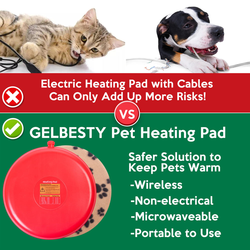 Gelbesty: chaleur durable jusqu'à 8 heures pour chats et chiens