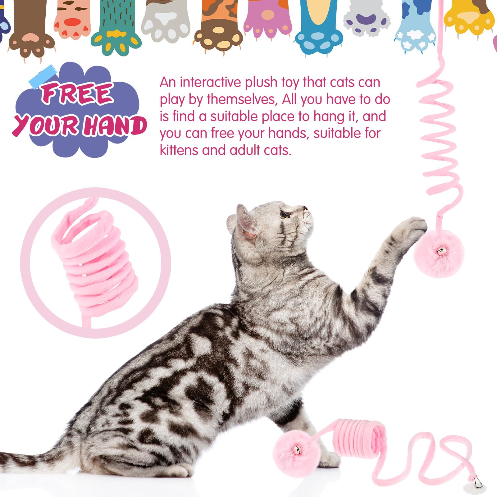 Gemscream puzzle sisal, défi mental léger pour occuper un chat pendant des heures.