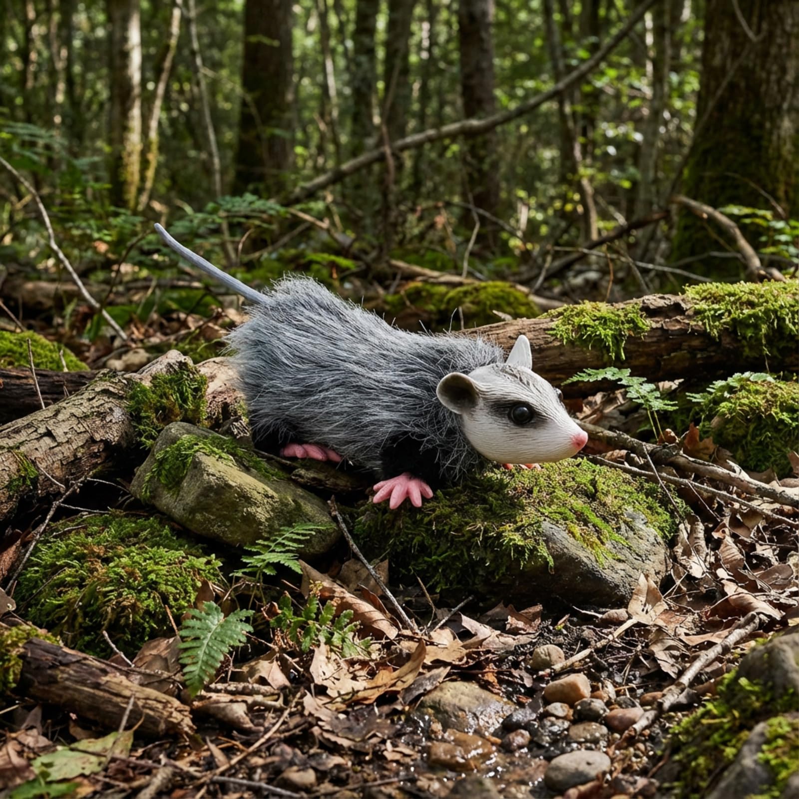Opossum Gemscream de taille adaptée, parfait pour chiens de toutes morphologies