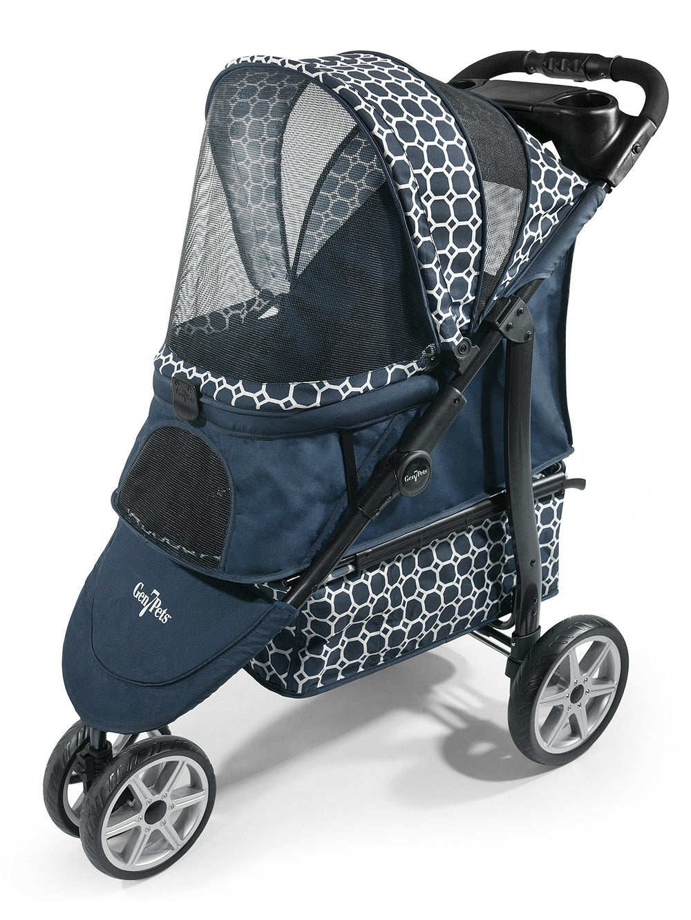 Gen7Pets Monaco, cadre léger en aluminium bleu, idéal pour les balades quotidiennes.