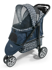 Gen7Pets Monaco, cadre léger en aluminium bleu, idéal pour les balades quotidiennes.