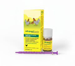 Aquasol Vermifuge pour poules : flacon prêt à diluer pour l'alimentation en eau