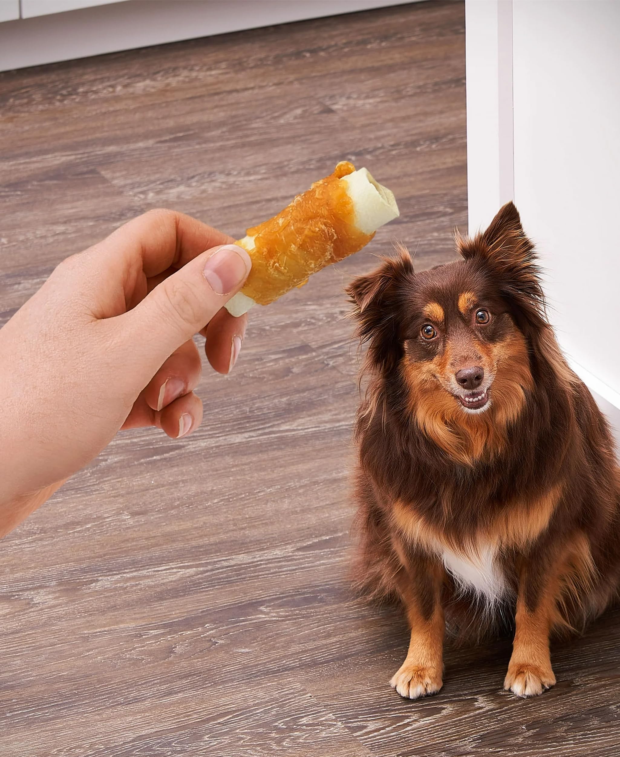 Rouleaux Generic texture durable et goût poulet, idéal pour l'entraînement