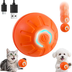 BIONEMAGILI balle interactive mouvement pour petits chiens et chats, stimulation naturelle