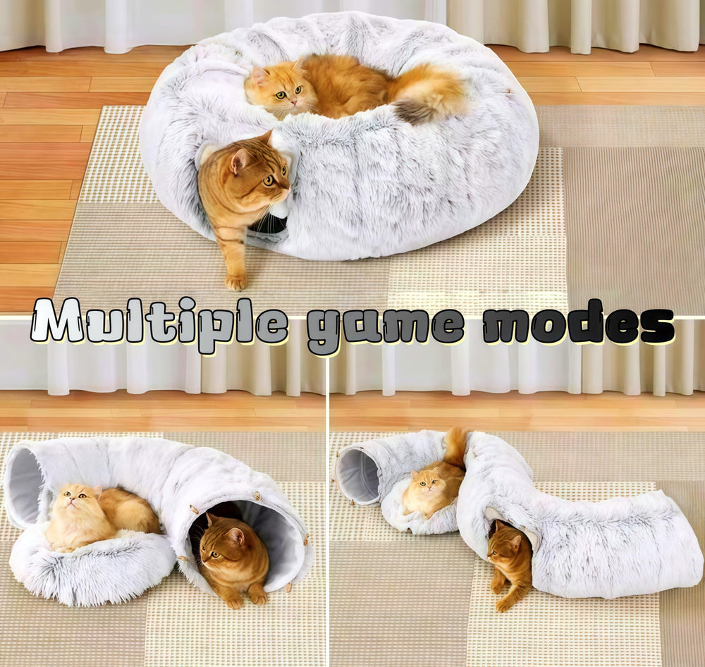 Jouets suspendus inclus, stimulation et interaction possibles pour votre chat