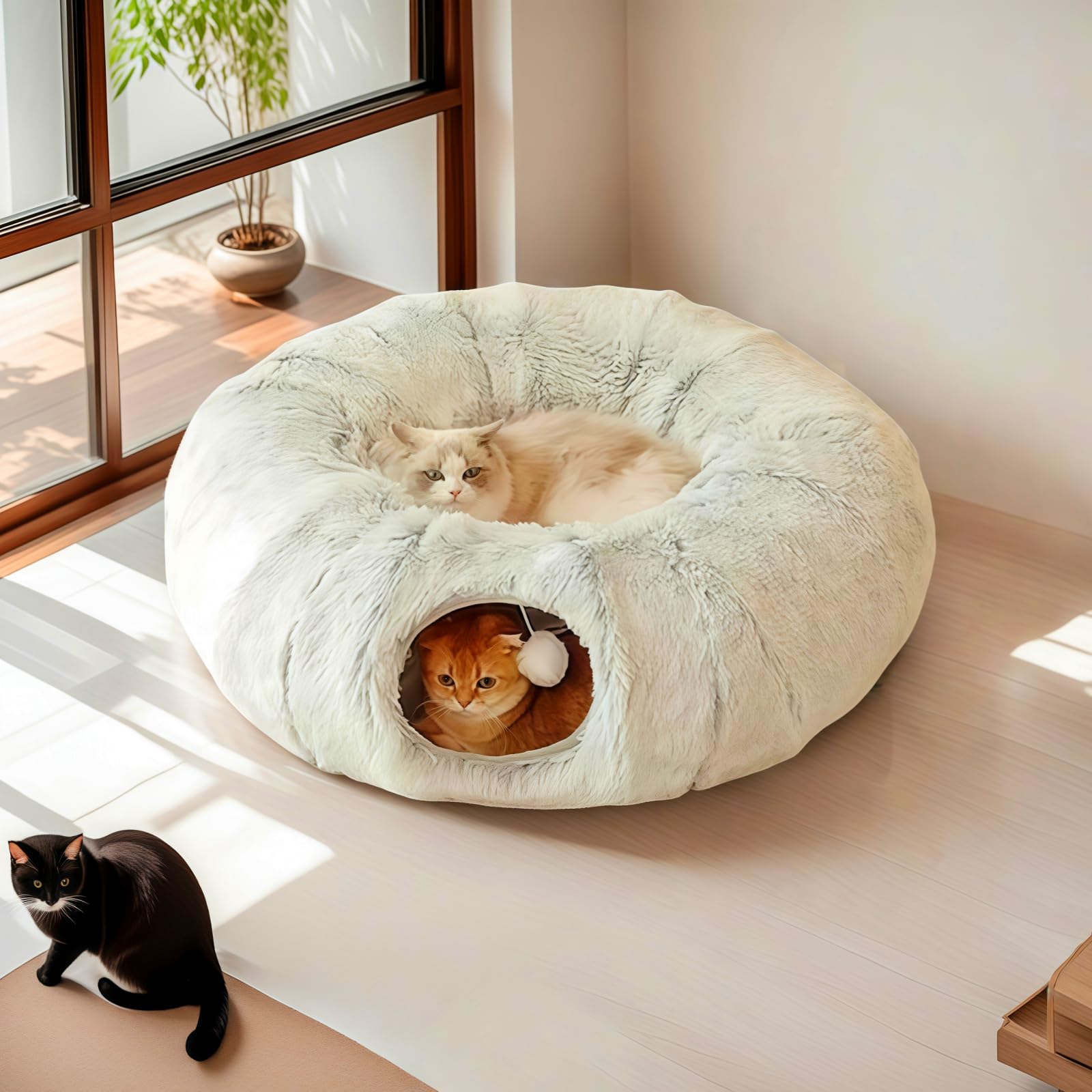 Nettoyage facile: coussin lavable en machine et tunnel essuyable