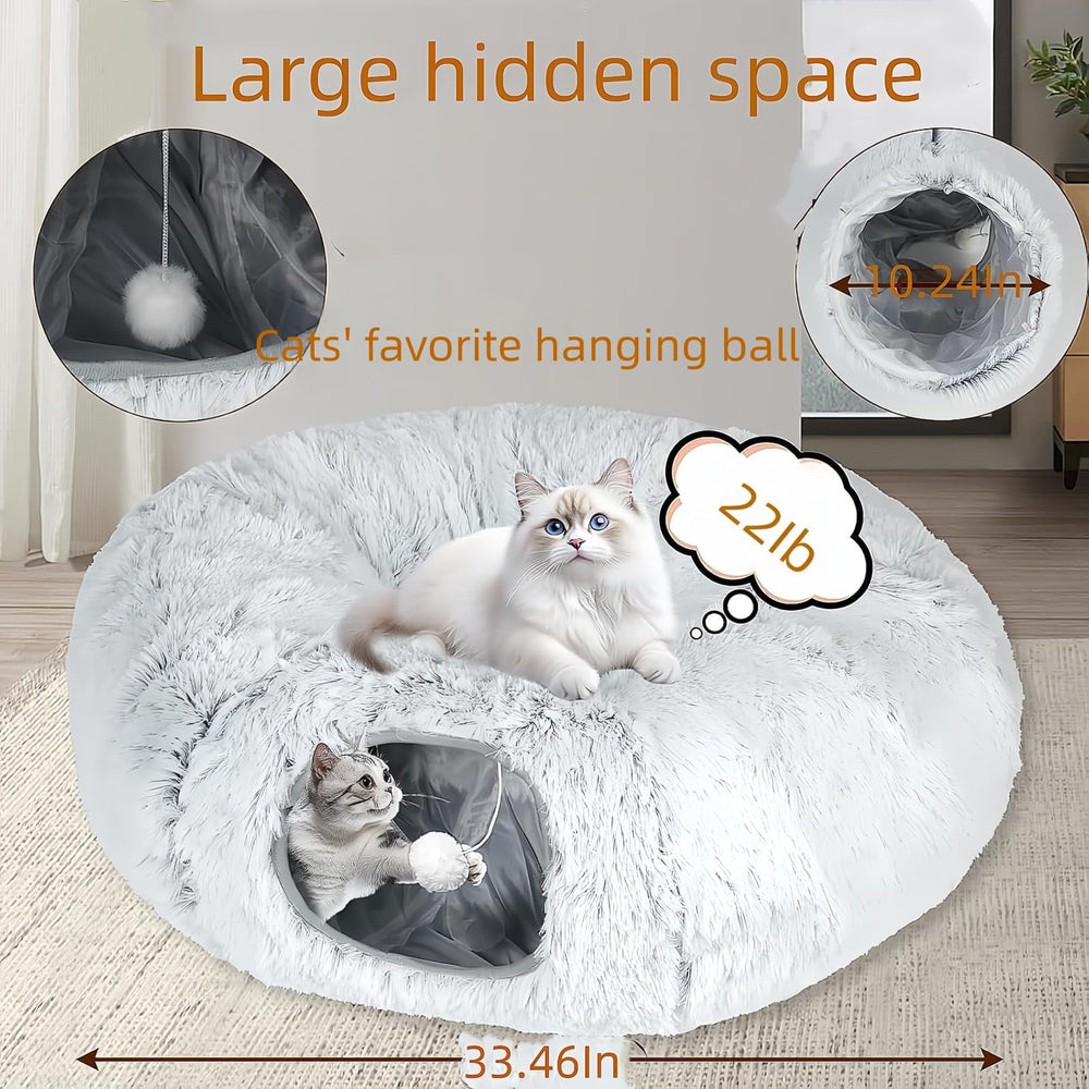 Structure de tunnel robuste du lit pour chat Generic, parfait pour jeu sécurisé