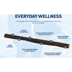 Generic Collagen Bullysticks – soin dentaire pour chiens grâce au mâchage.