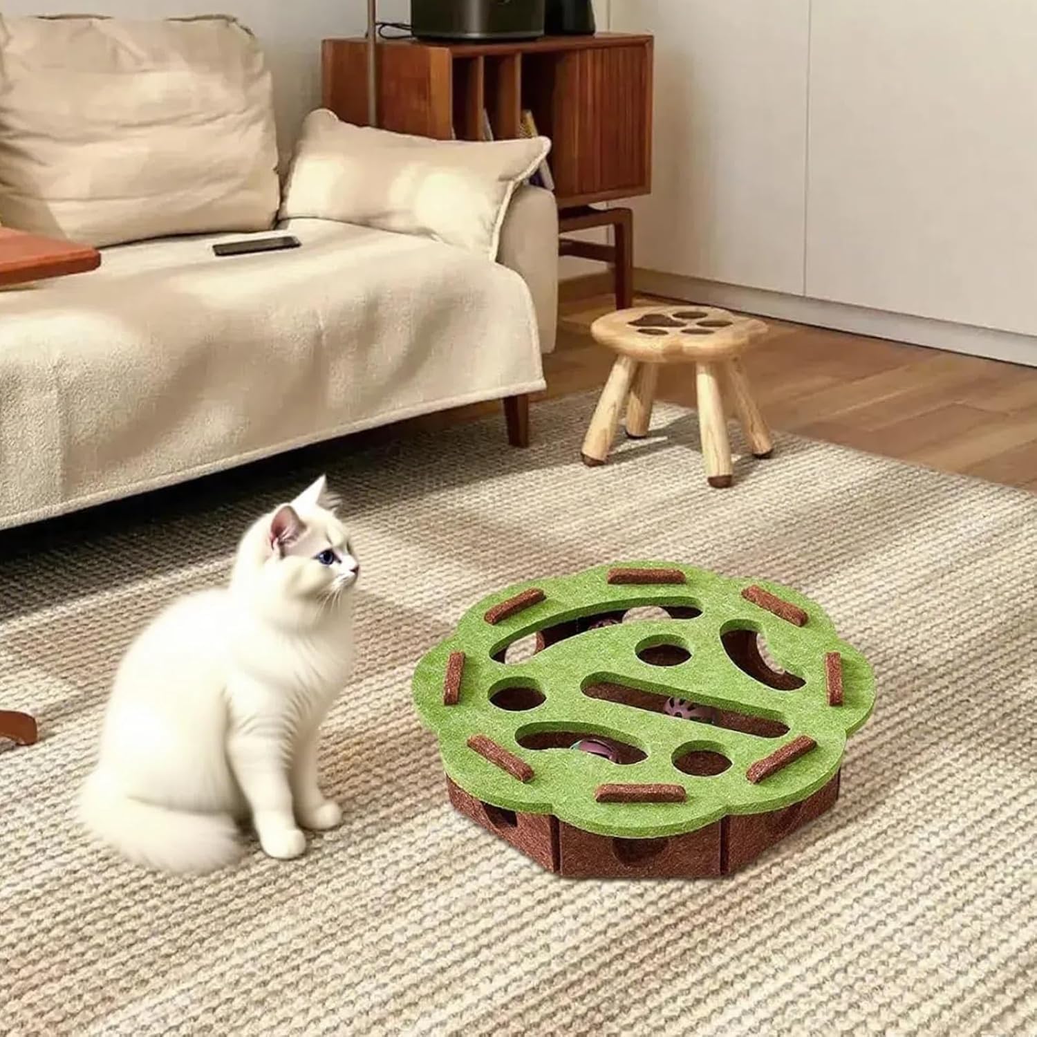 Generic Design-interactif-chat — conception interactive qui capte l'attention du chat.