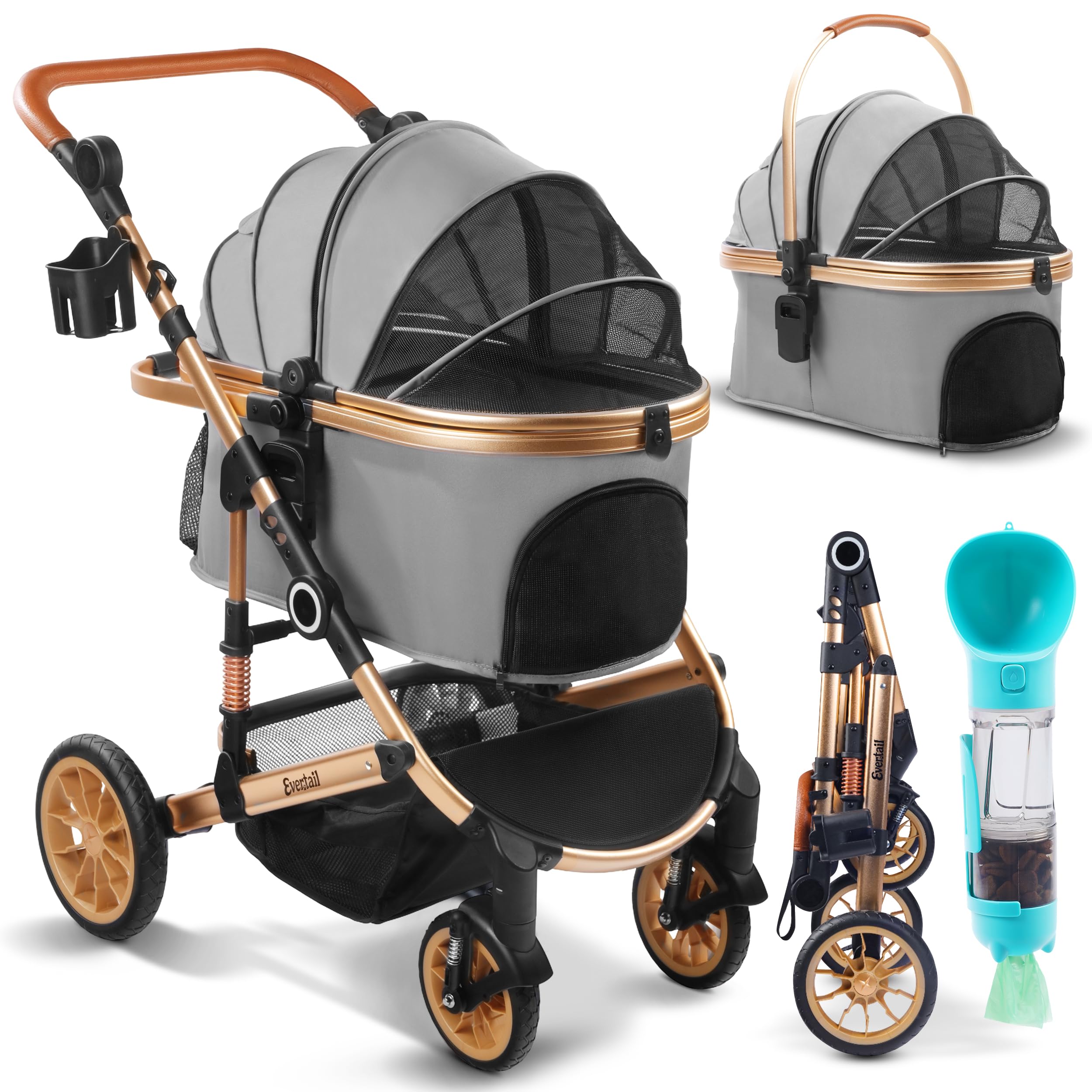 Chariot Evertail Generic – utilisation generale pratique pour chiens et chats.