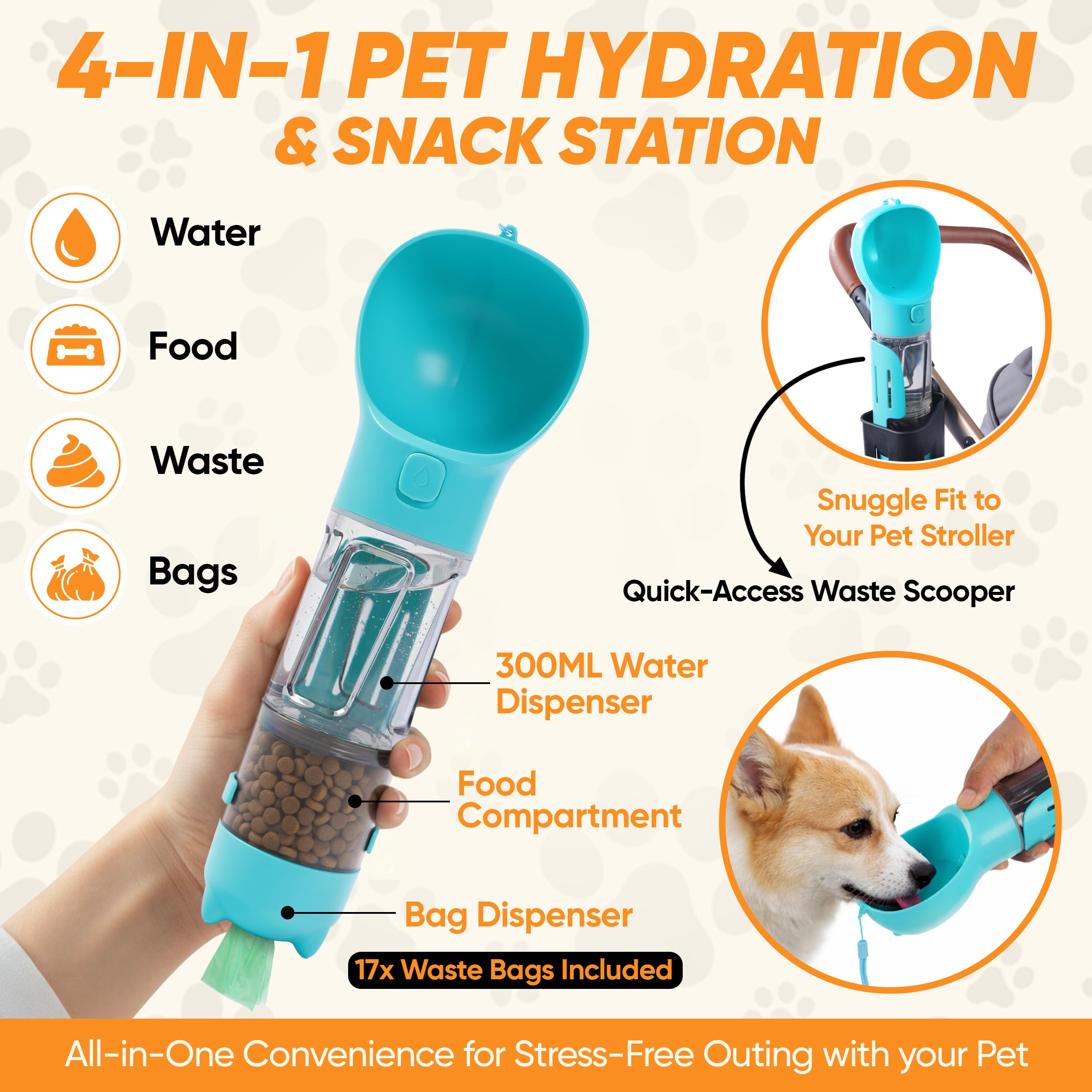 Espace-petits-animaux Evertail Generic – accueille deux chats ou un chien moyen.
