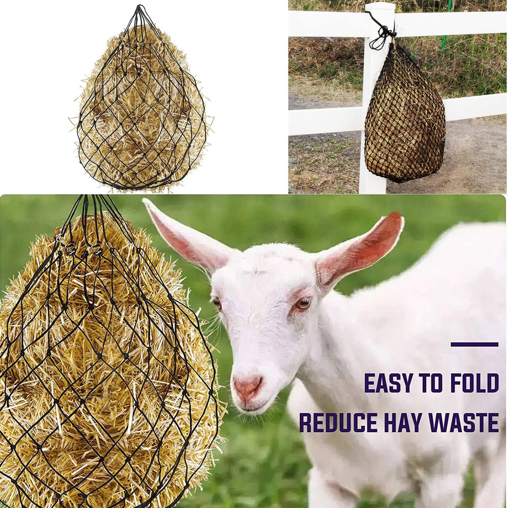 Generic filet à foin cheval réduction des chutes, foin mieux organisé.
