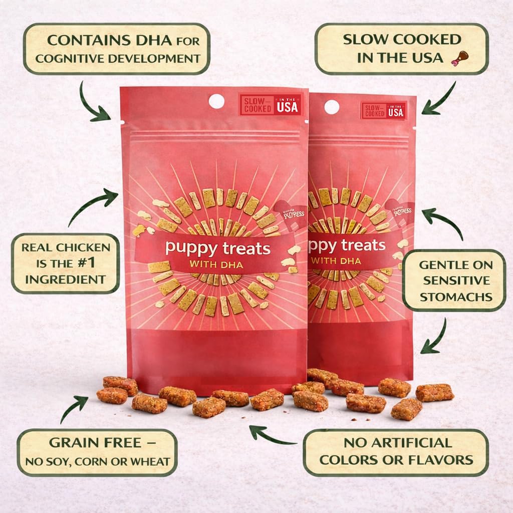 Generic friandises d'entraînement chiots DHA — texture molle idéale pour jeunes mâchoires.