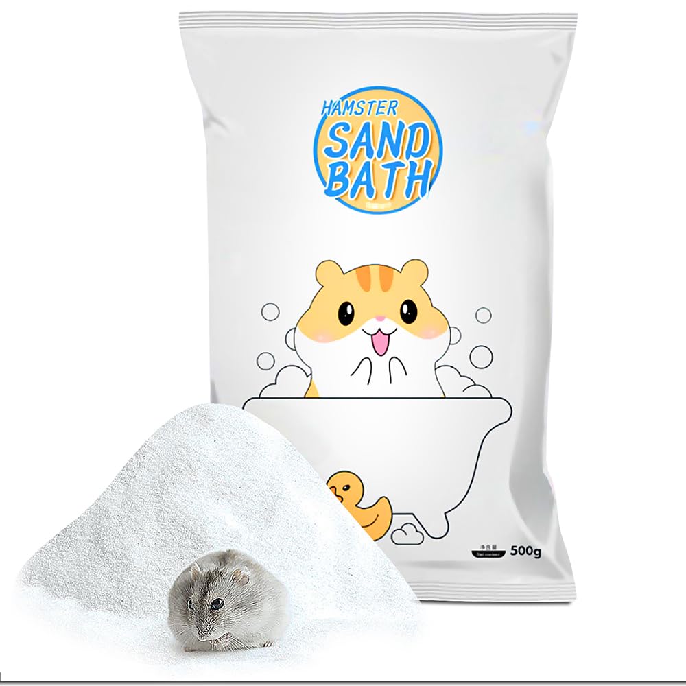 Generic Hygiene-Sable-Hamster: hygiène régulière grâce à un sable qui aide à contenir les odeurs.