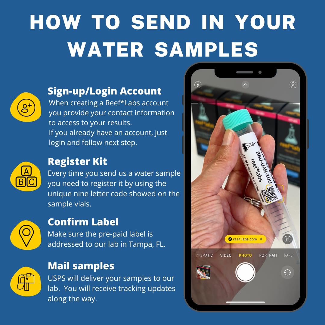 Résultats ICP Water Test disponibles en ligne rapidement