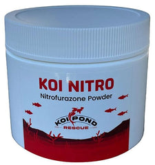 KOI Nitro flacon poudre nitrofurazone prêt au traitement des koïs.