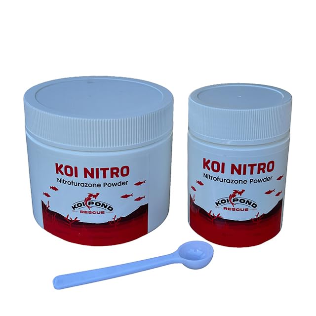 KOI Nitro poudre nitrofurazone se disperse facilement dans l'eau.