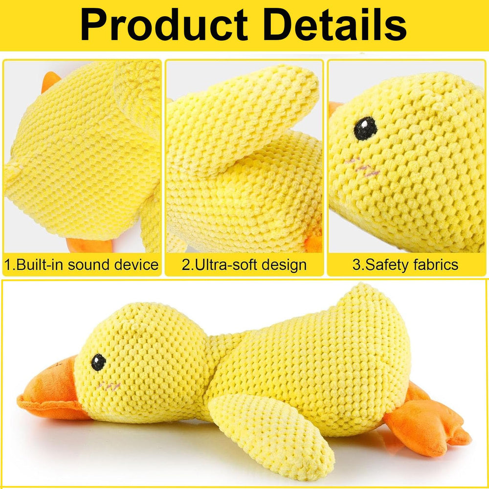 Generic Mellow Canard Jaune pour mordillage et nettoyage des dents