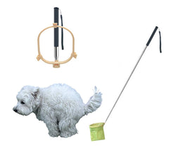 Generic Pooper-Scooper pliable et compact pour nettoyage mains libres lors de déplacements