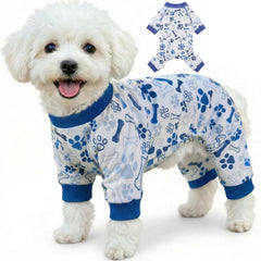 Generic pyjama-chien onesie vue face, douceur et confort pour la peau.