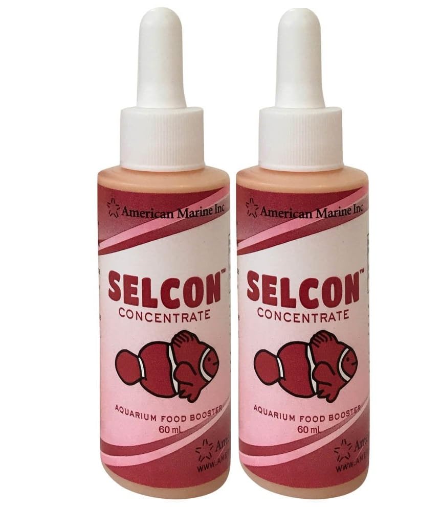 Generic Selcon – nourriture pour poissons marins, bouteilles petites faciles à doser pour le nourrissage quotidien