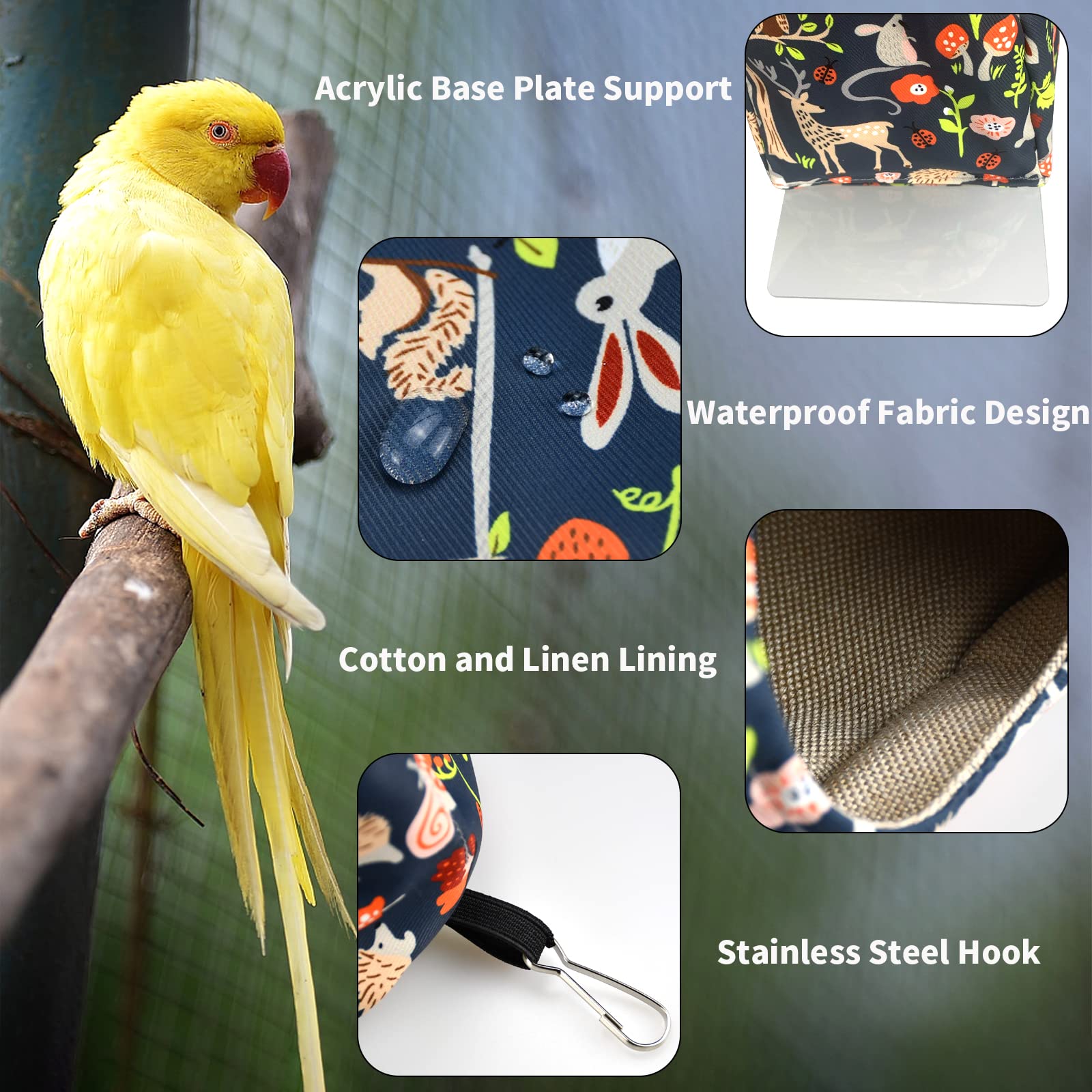 Generic ShuRung nid-taille-s, adapté pour petits oiseaux