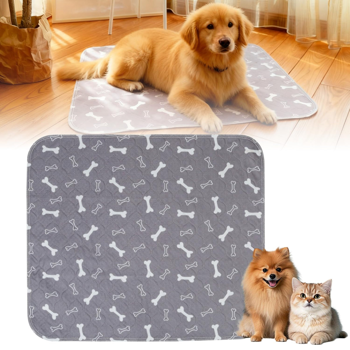 Generic Tapis absorbants pour chiots — absorption rapide et efficace.