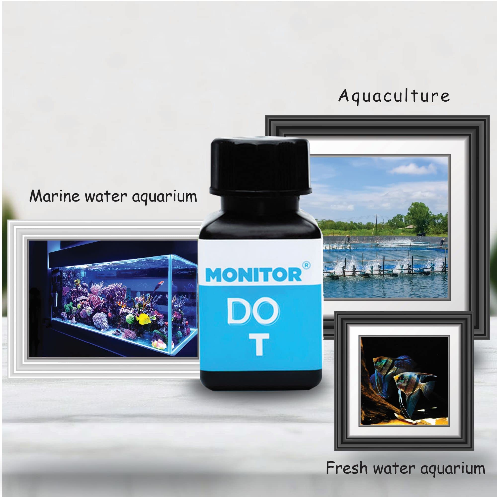 Utilisation en eau douce et eau de mer avec le kit d'oxygène dissous