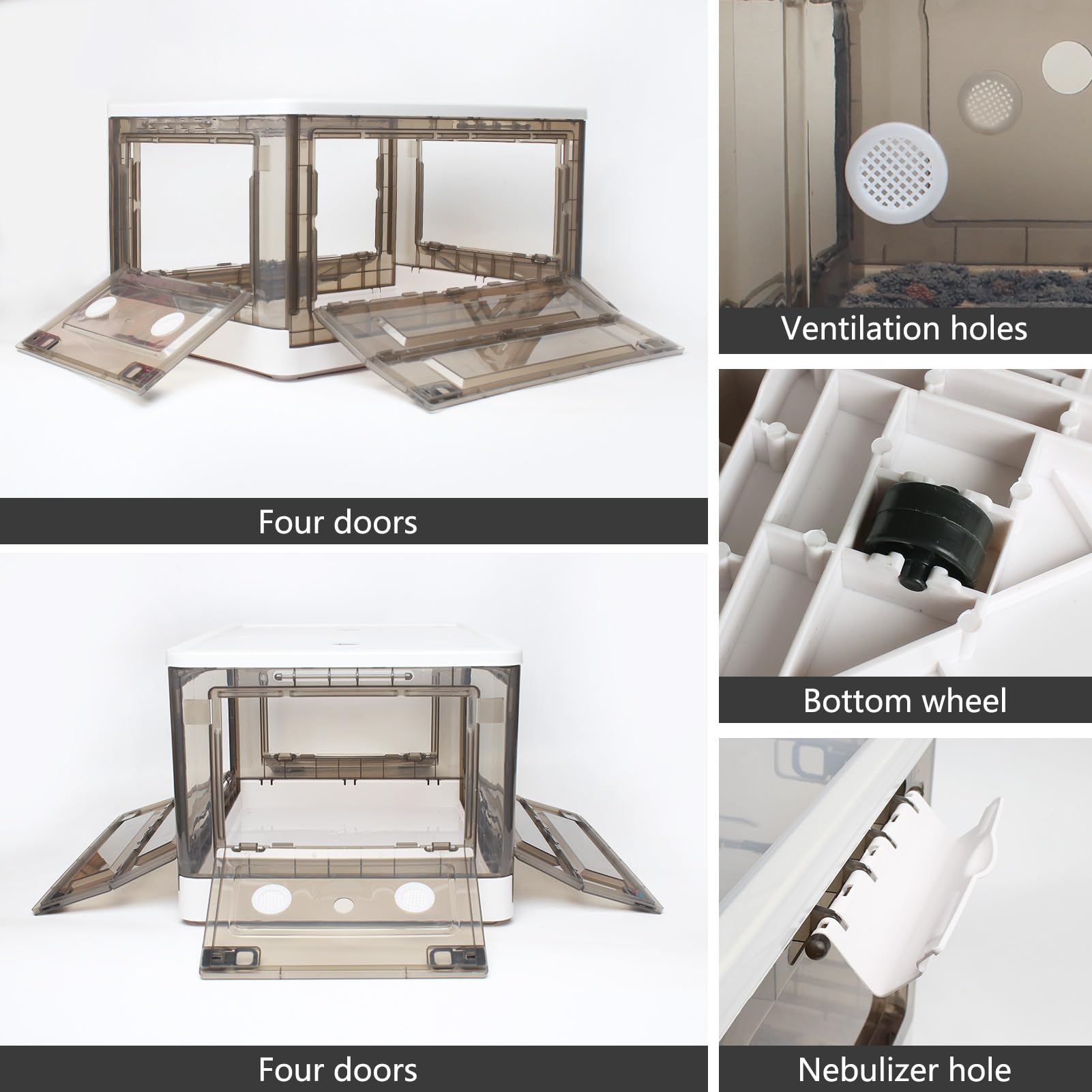 Geniprem incubateur pliable — rangement et nettoyage faciles.