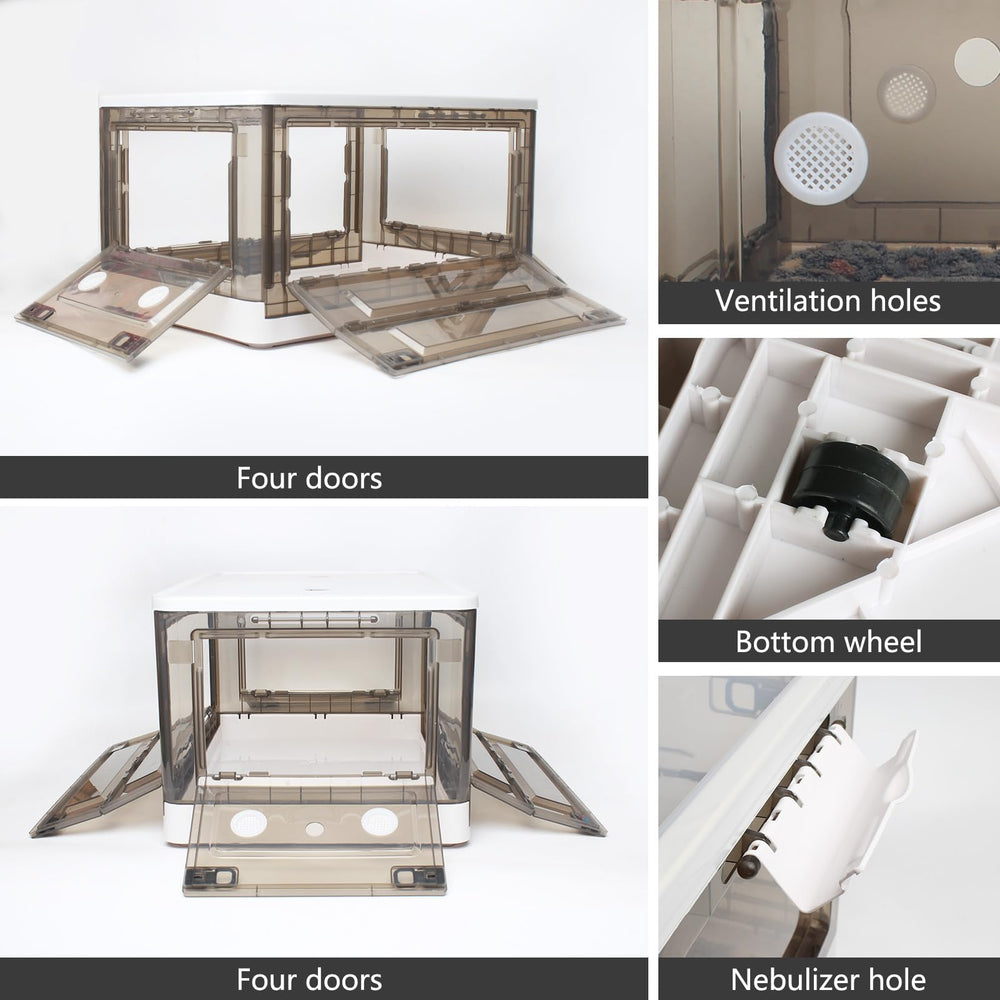 Geniprem incubateur pliable — rangement et nettoyage faciles.