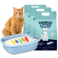 Genius Litter emballage pratique, facile à transporter et stocker