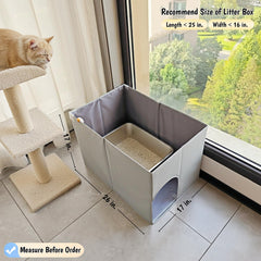 Gesomepurrz prevention eclaboussures litiere réduit les projections
