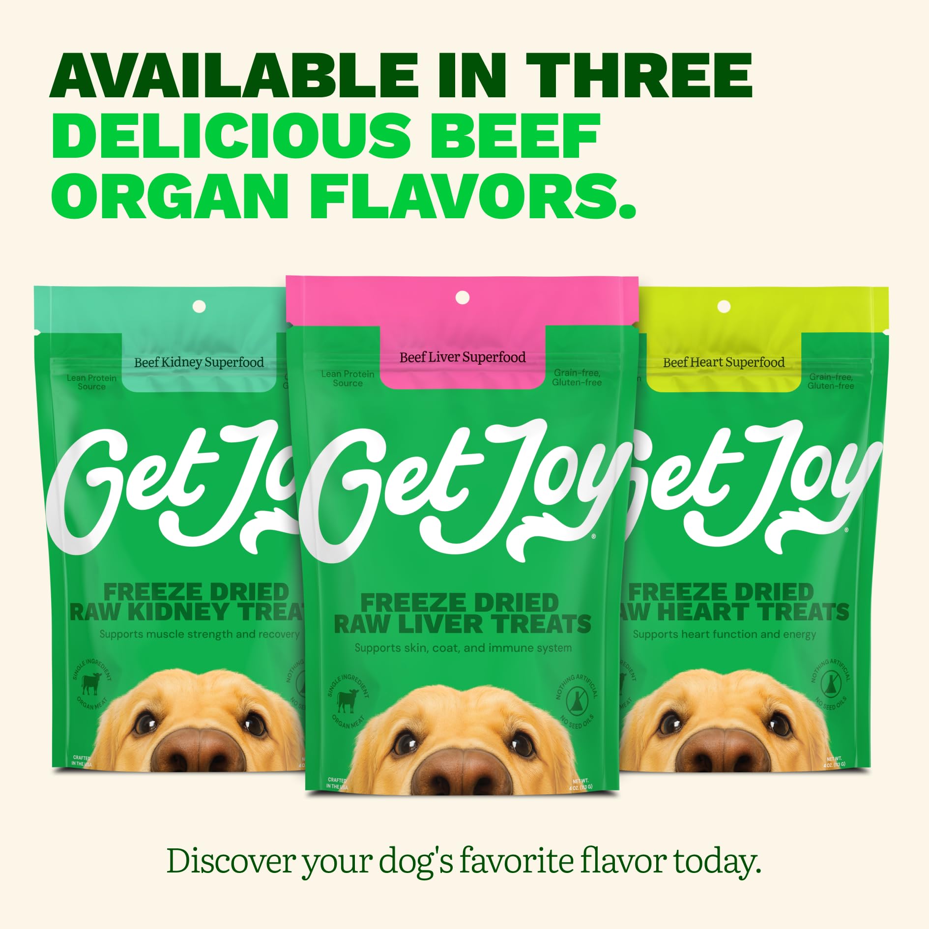 Get Joy sans gluten et sans additifs pour régime sensible.