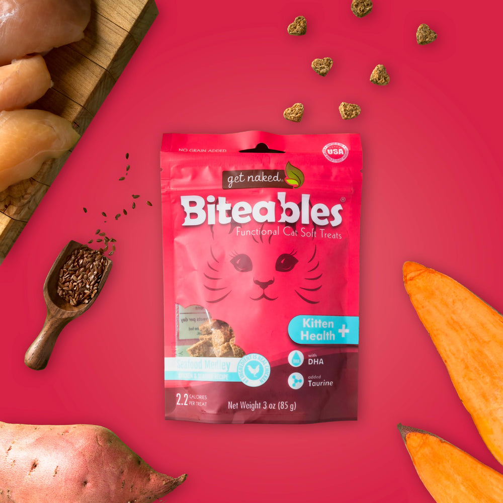 Get Naked Biteables texture douce idéale pour mâcher et explorer les saveurs.