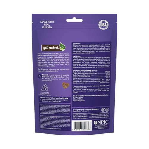 Get Naked friandises douces relief-poil chat — texture tendre et appétente.