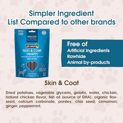 Get Naked friandises sans grain, ingrédients naturels et faible calorie.