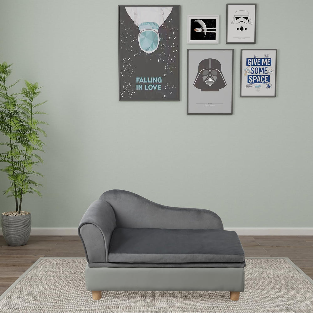 Getifun disponible en gris, rose, bleu et brun pour s'adapter au décor.