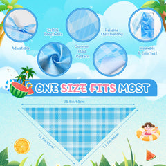 Geyoga bandanas ajustables pour chien et chat, ajustement facile.