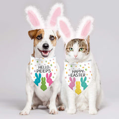 Bandana GHSJYO 28x18 pouces pour chien, look festif.