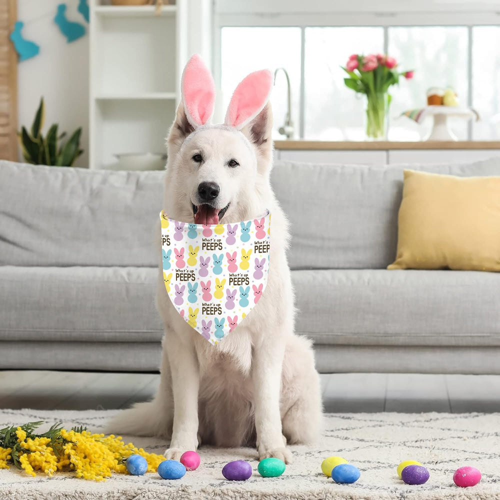 GHSJYO bandanas paques cadeau idéal : fête animale joyeuse et souvenir mémorable