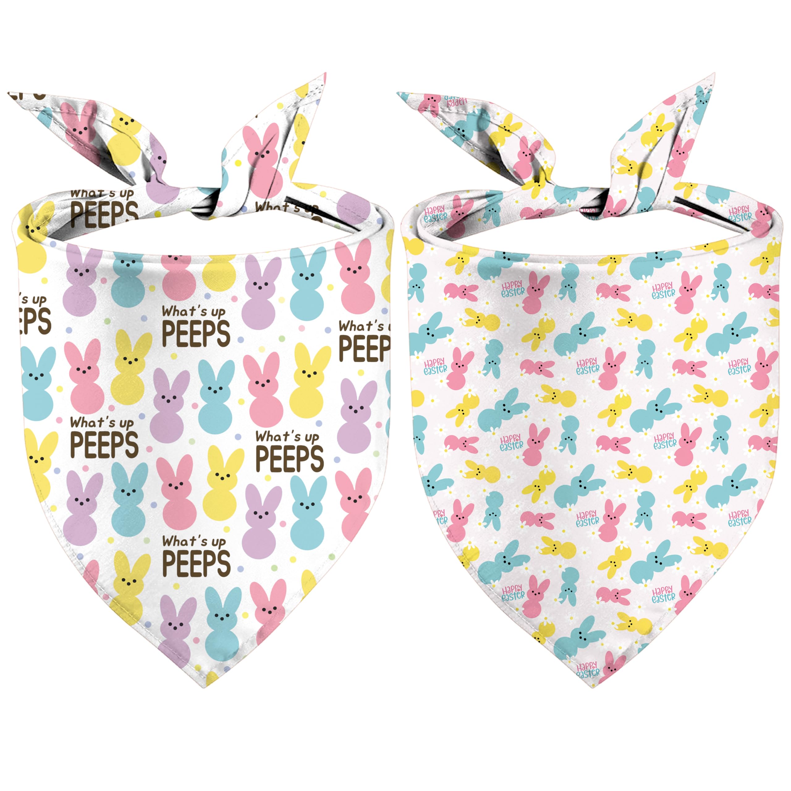 GHSJYO bandanas chien paques ensemble : parfait pour des looks festifs du printemps