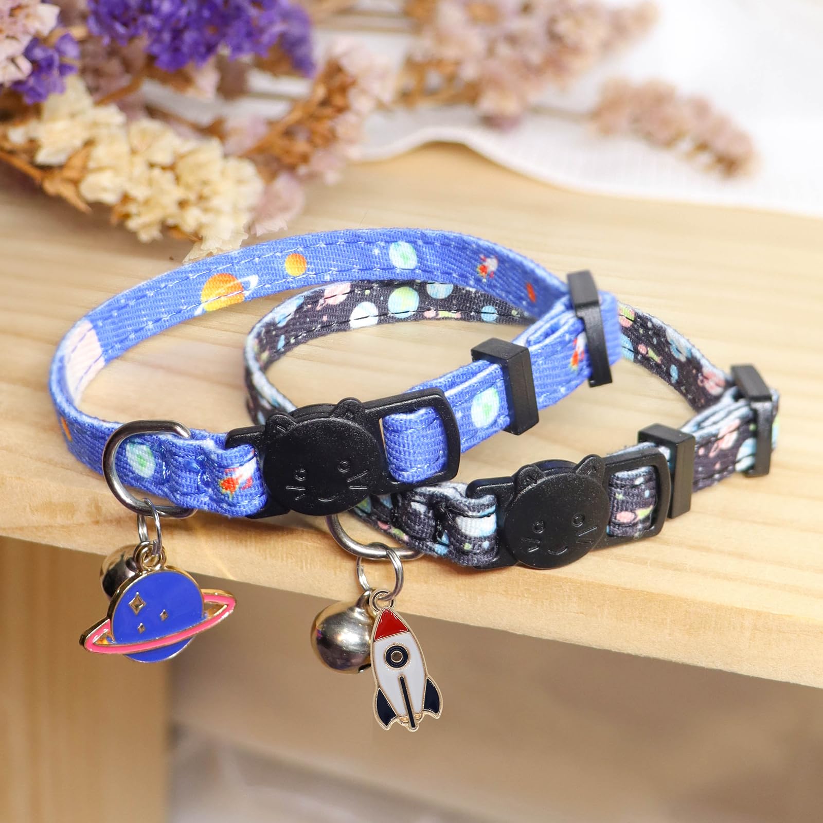 Collier Giecooh en coton doux pour chat, confort quotidien