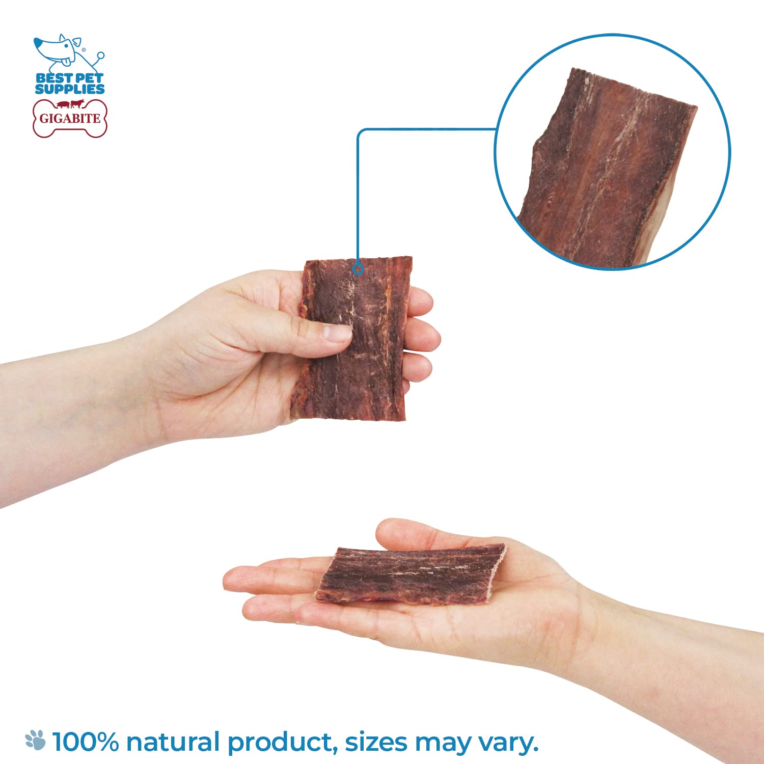 Sans cuir cru, cette friandise offre une alternative naturelle et digeste.