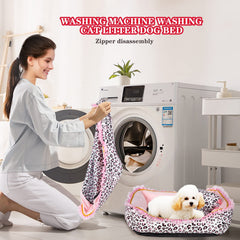 Gigreinc sofa petit animal, fond oxford et fermeture éclair pour lavage facile