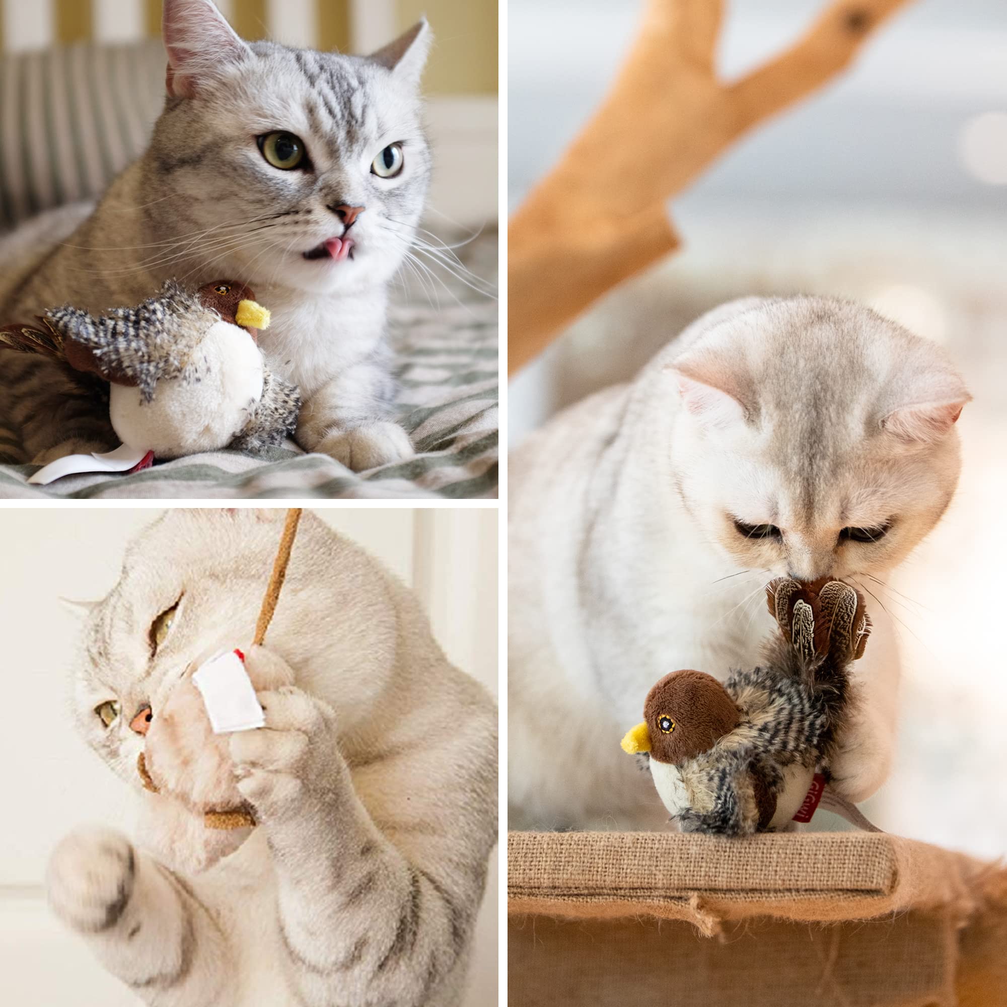Gigwi jouet peluche electronique : douceur et sons engageants