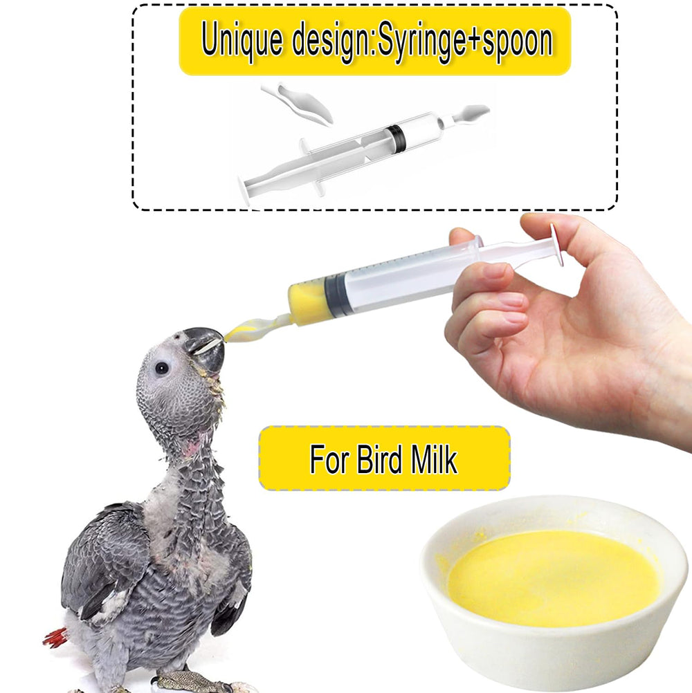 Giiiiump embout cuillère sur seringue, alimentation précise pour petits oiseaux